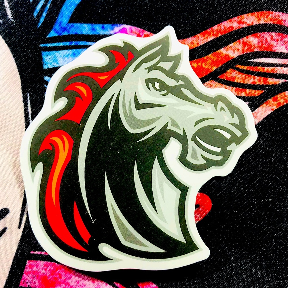 Stallion Single Decor Accent Waterproof Sticker